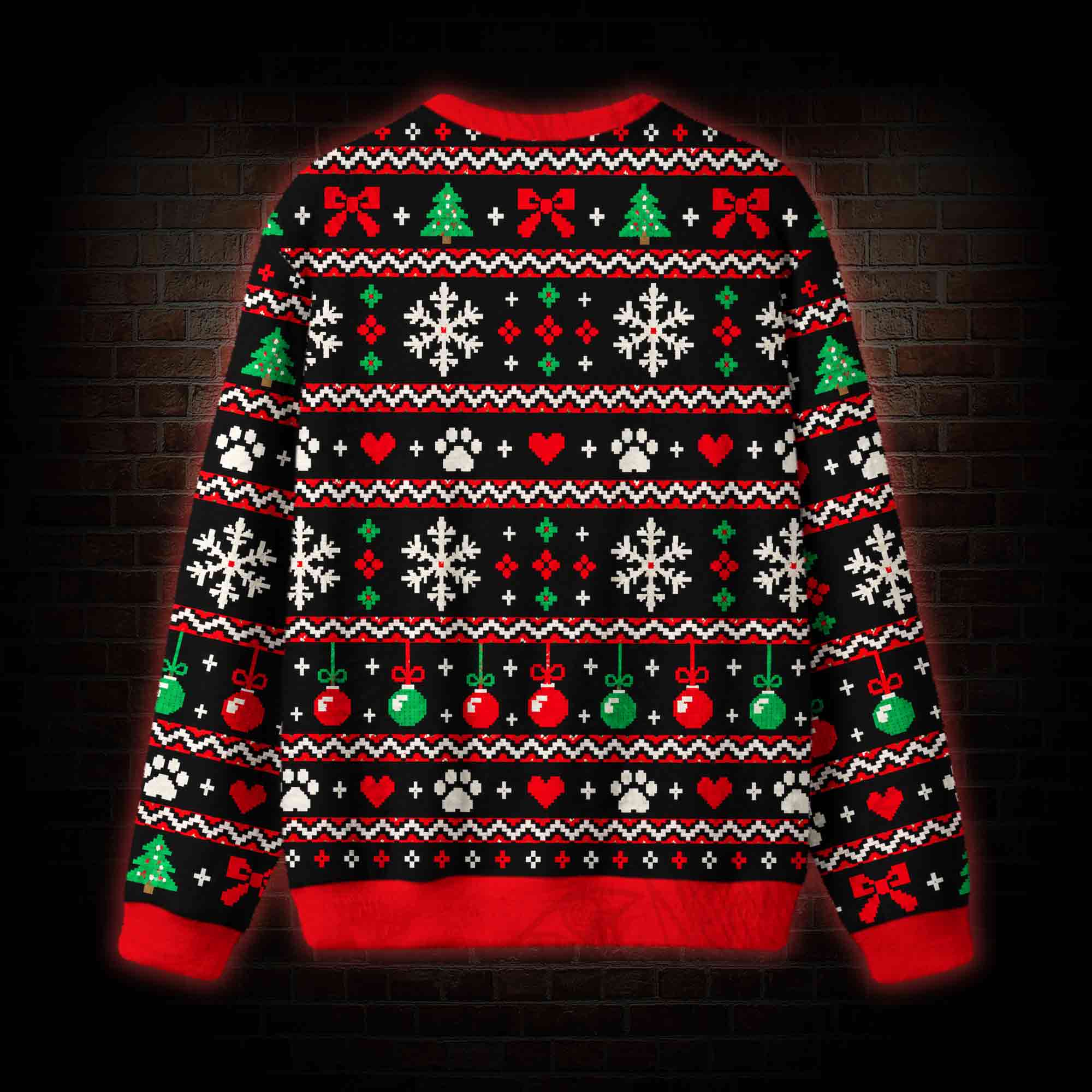 Merry Kiss My Ass Ugly Sweatshirts