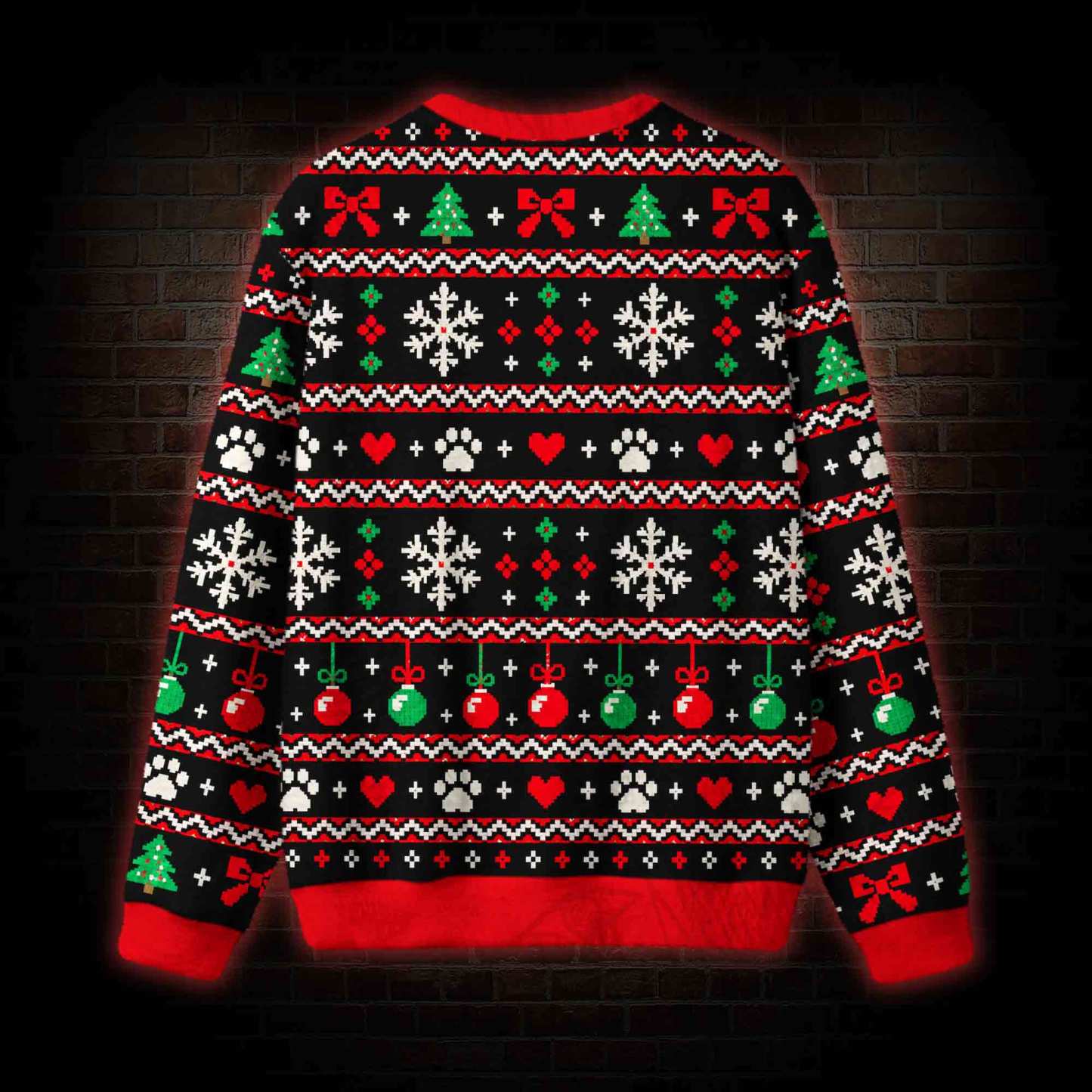 Merry Kiss My Ass Ugly Sweatshirts