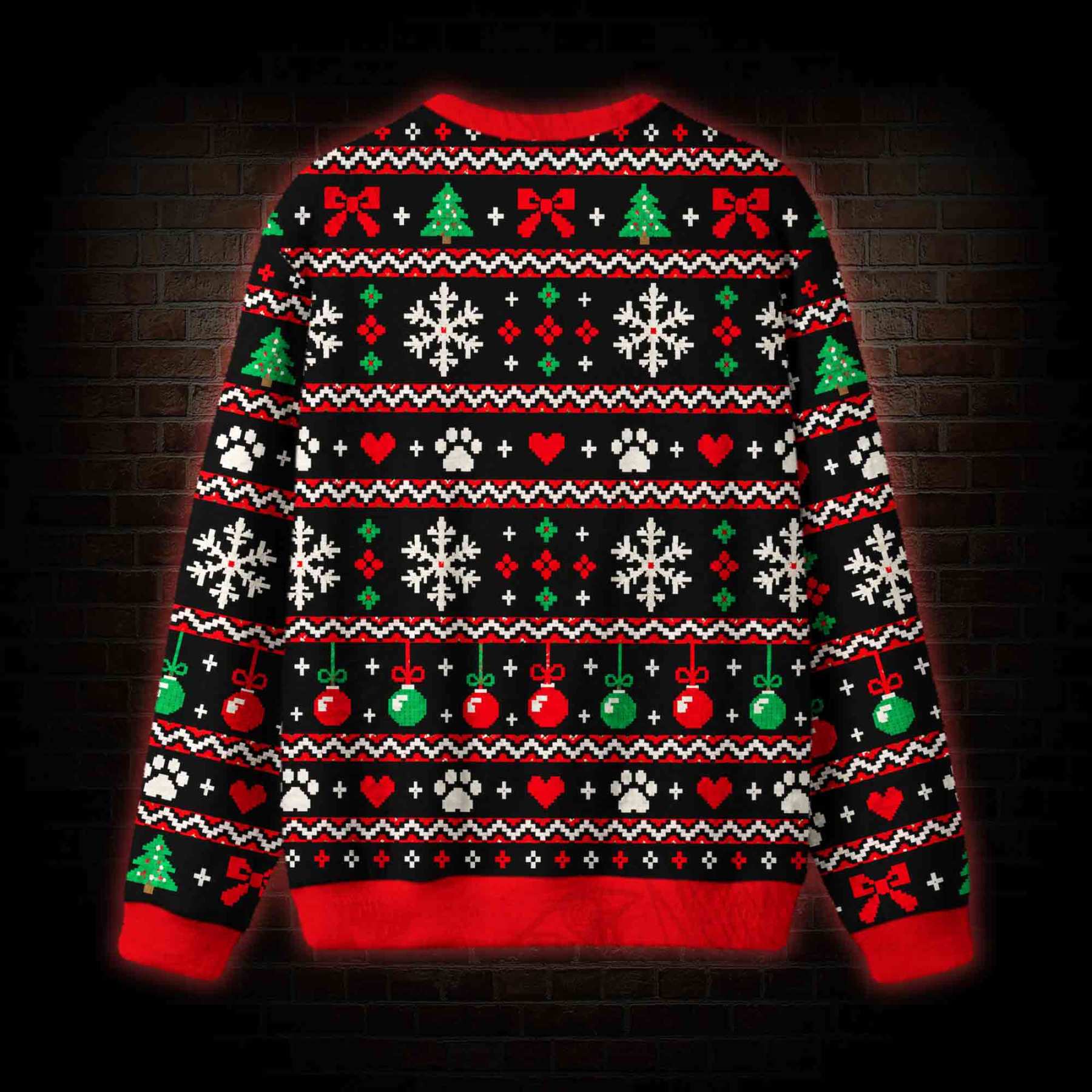 Merry Kiss My Ass Ugly Sweatshirts