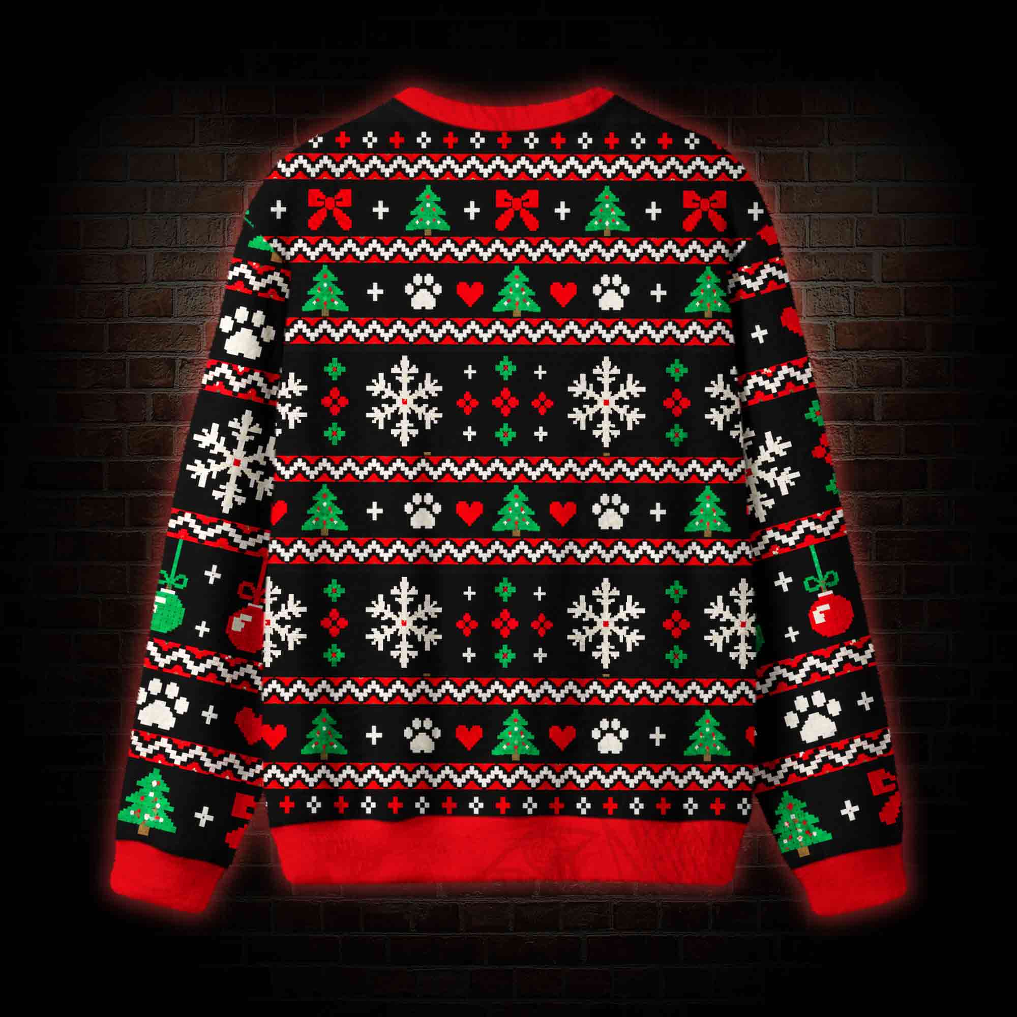 Merry Kiss My Ass Ugly Sweatshirts