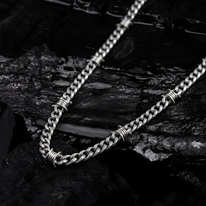Barbed Wire Chain Necklace