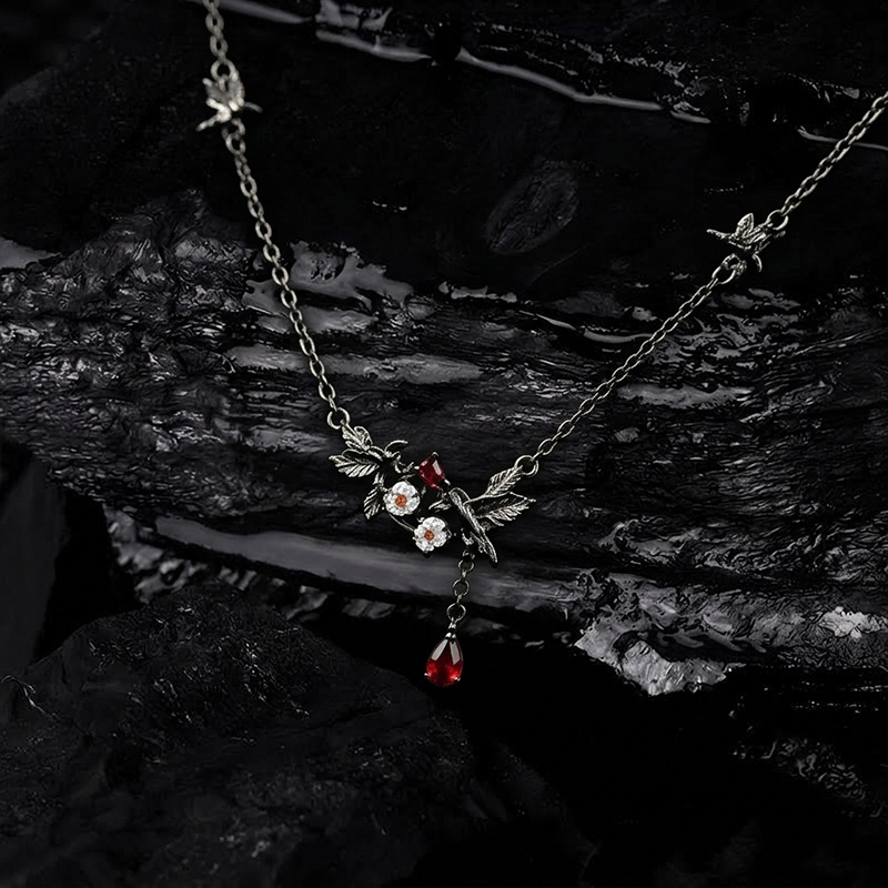 Crimson Thorn Necklace