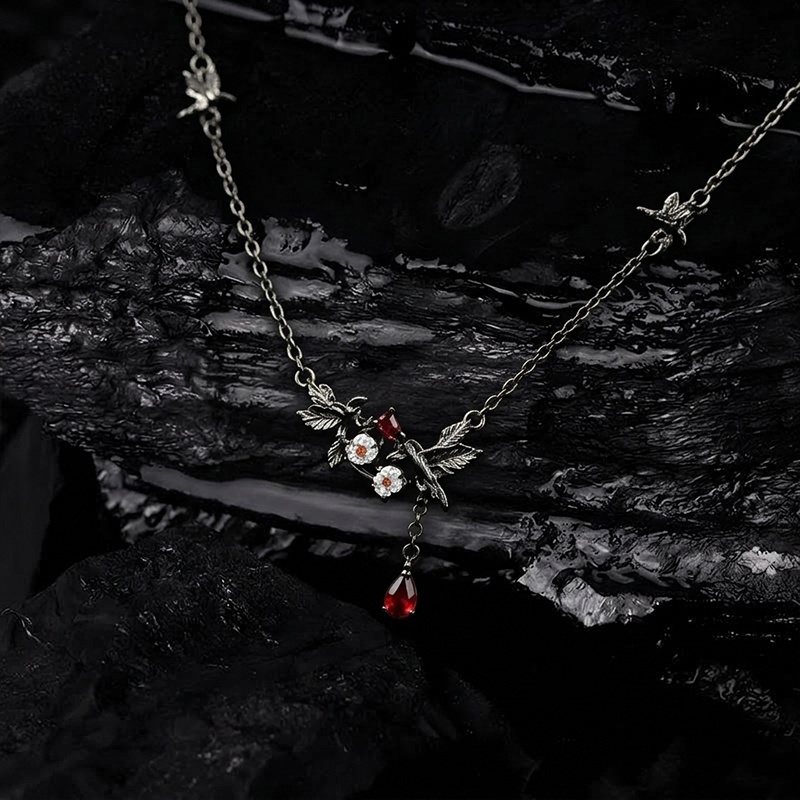Crimson Thorn Necklace