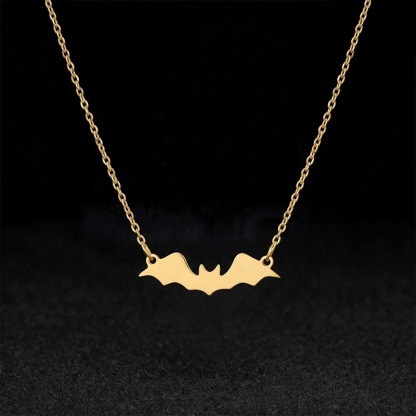 Midnight Bat Necklace