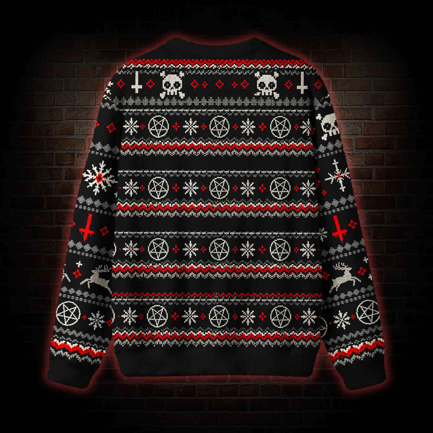 Merry Antichristmas Ugly Sweatshirts
