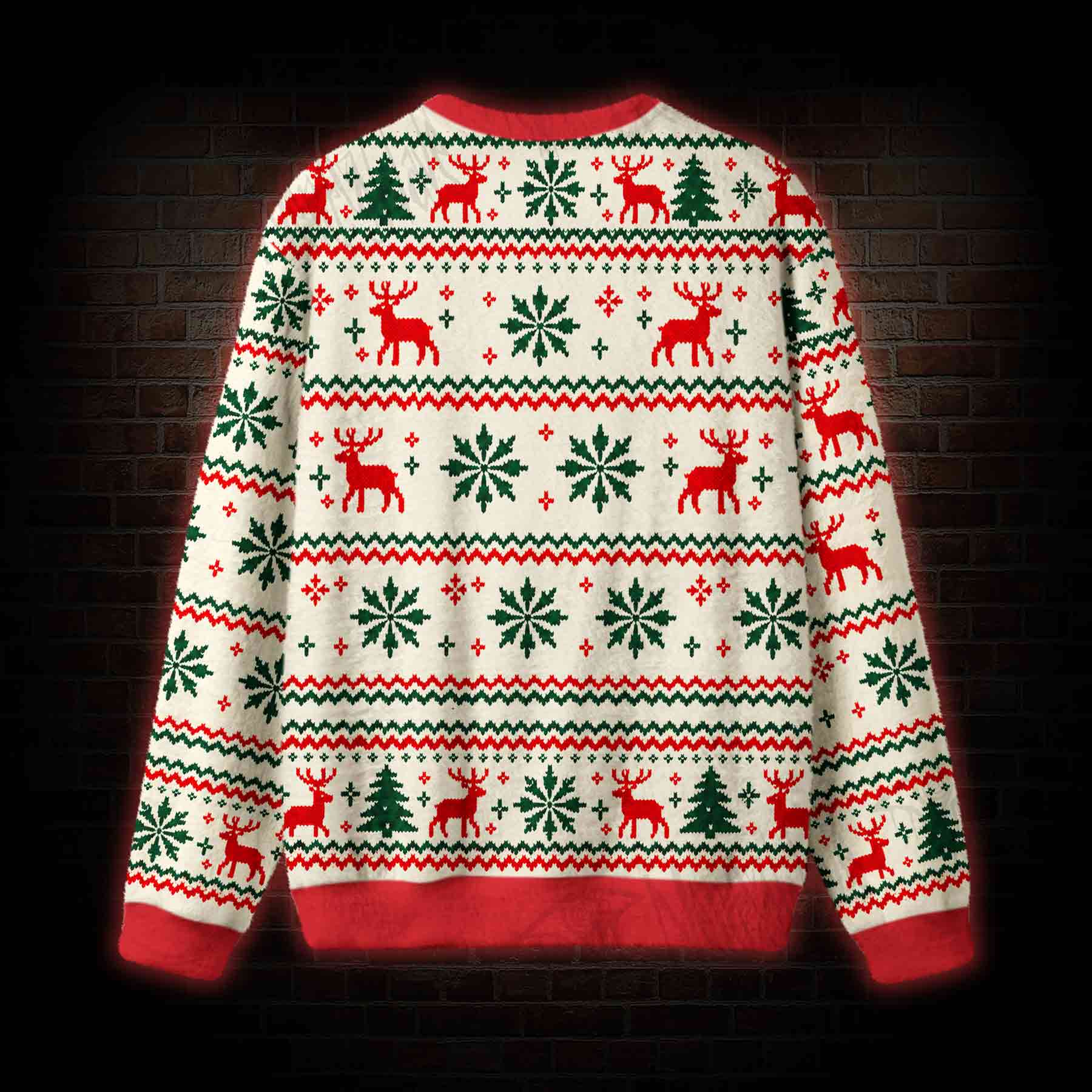Ride Rudolph Christmas Ugly Sweatshirts