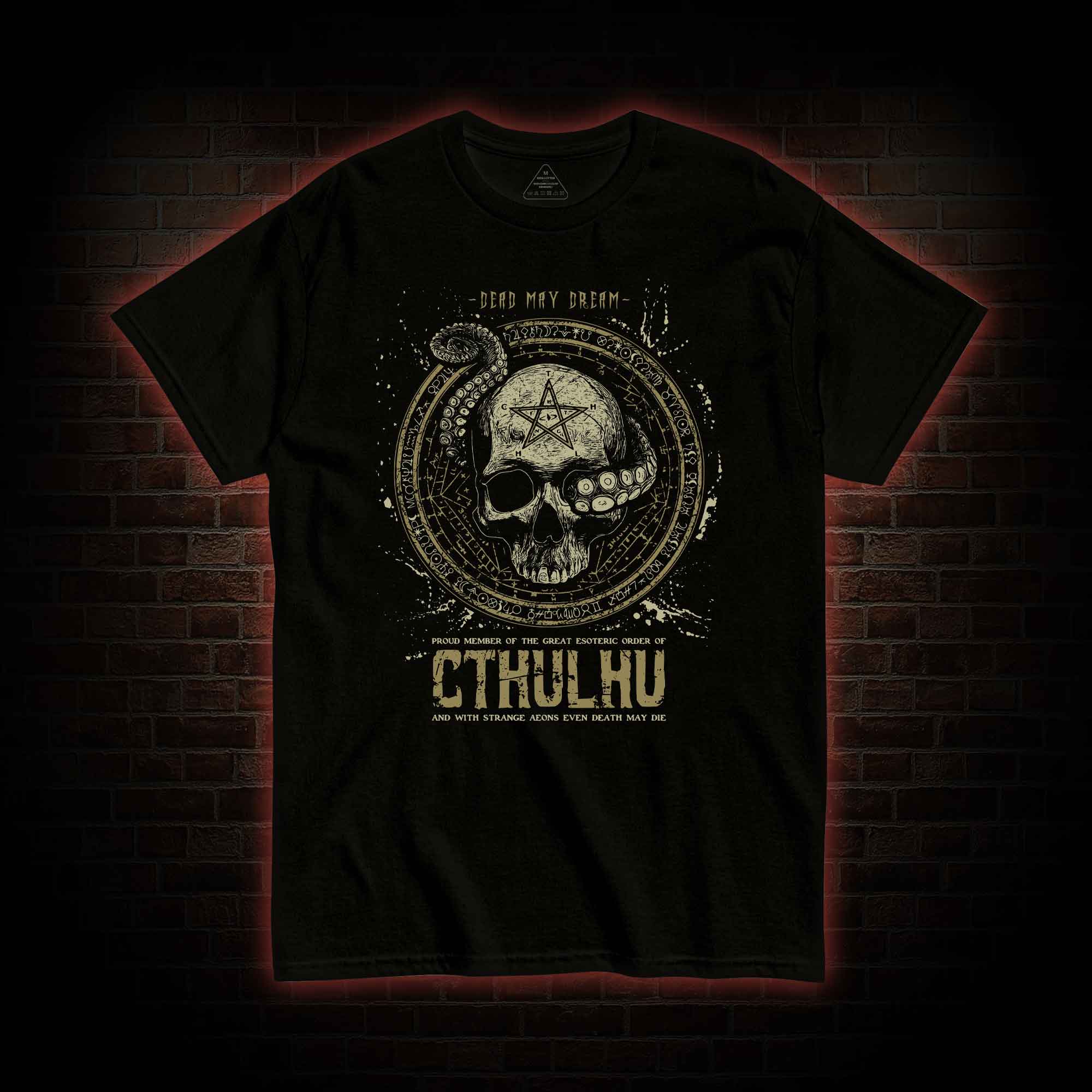 Dead May Dream Call of Cthulhu T-shirt