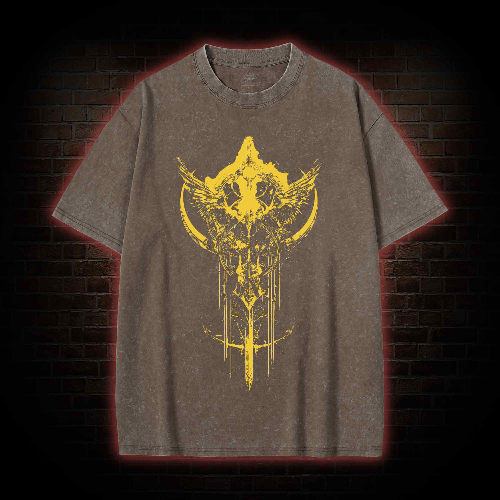 The Fallen Leaves Tell A Story Washed T-shirt