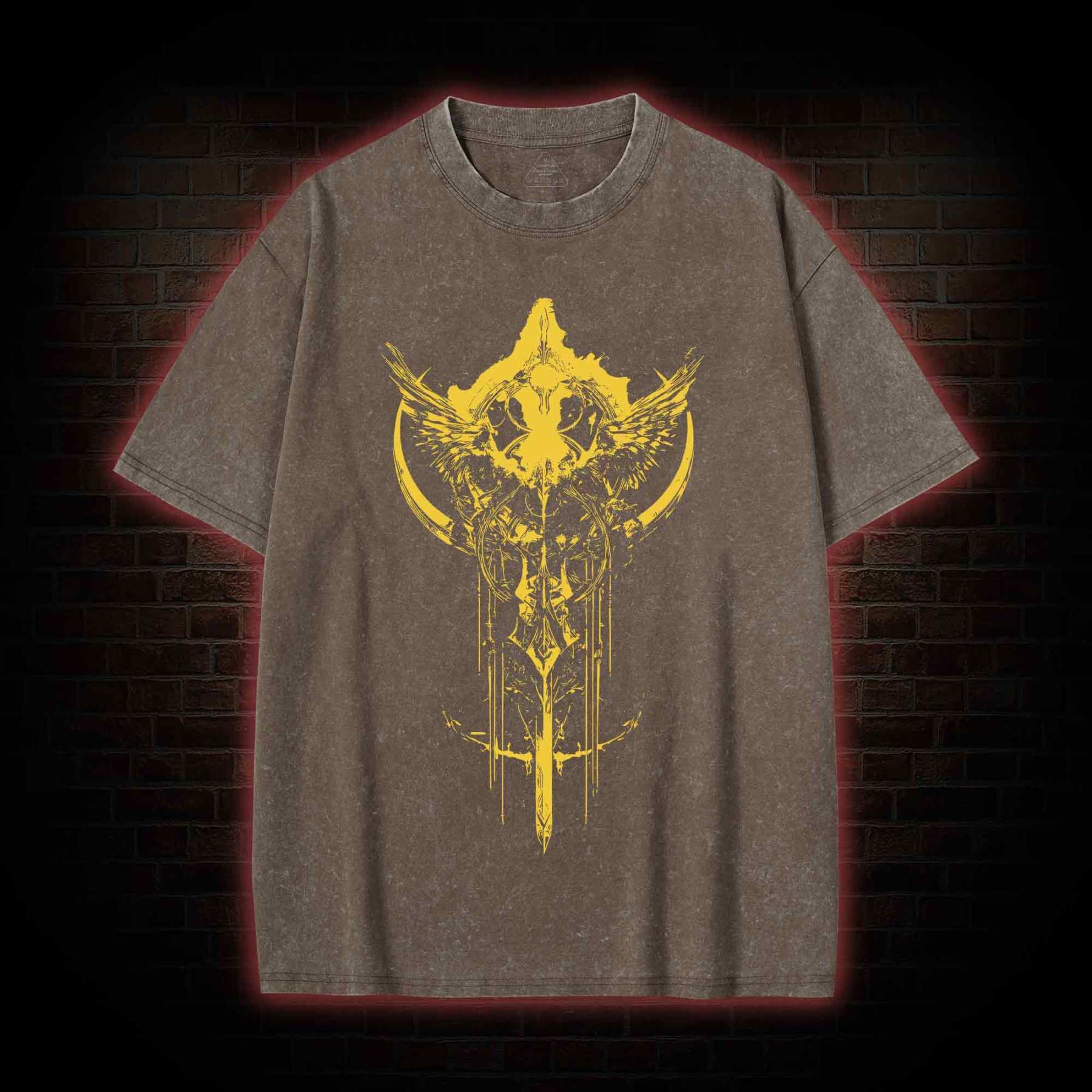 The Fallen Leaves Tell A Story Washed T-shirt