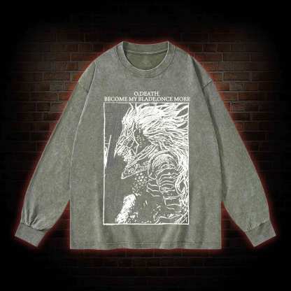 The Black Blade Washed Long-Sleeve T-shirt