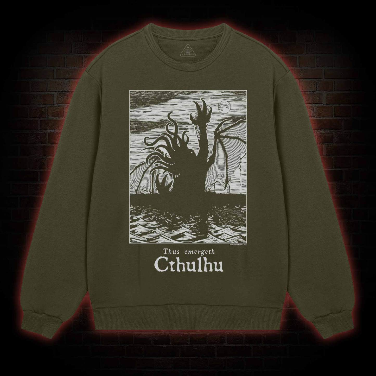 Thus Emergeth Cthulhu Sweatshirt