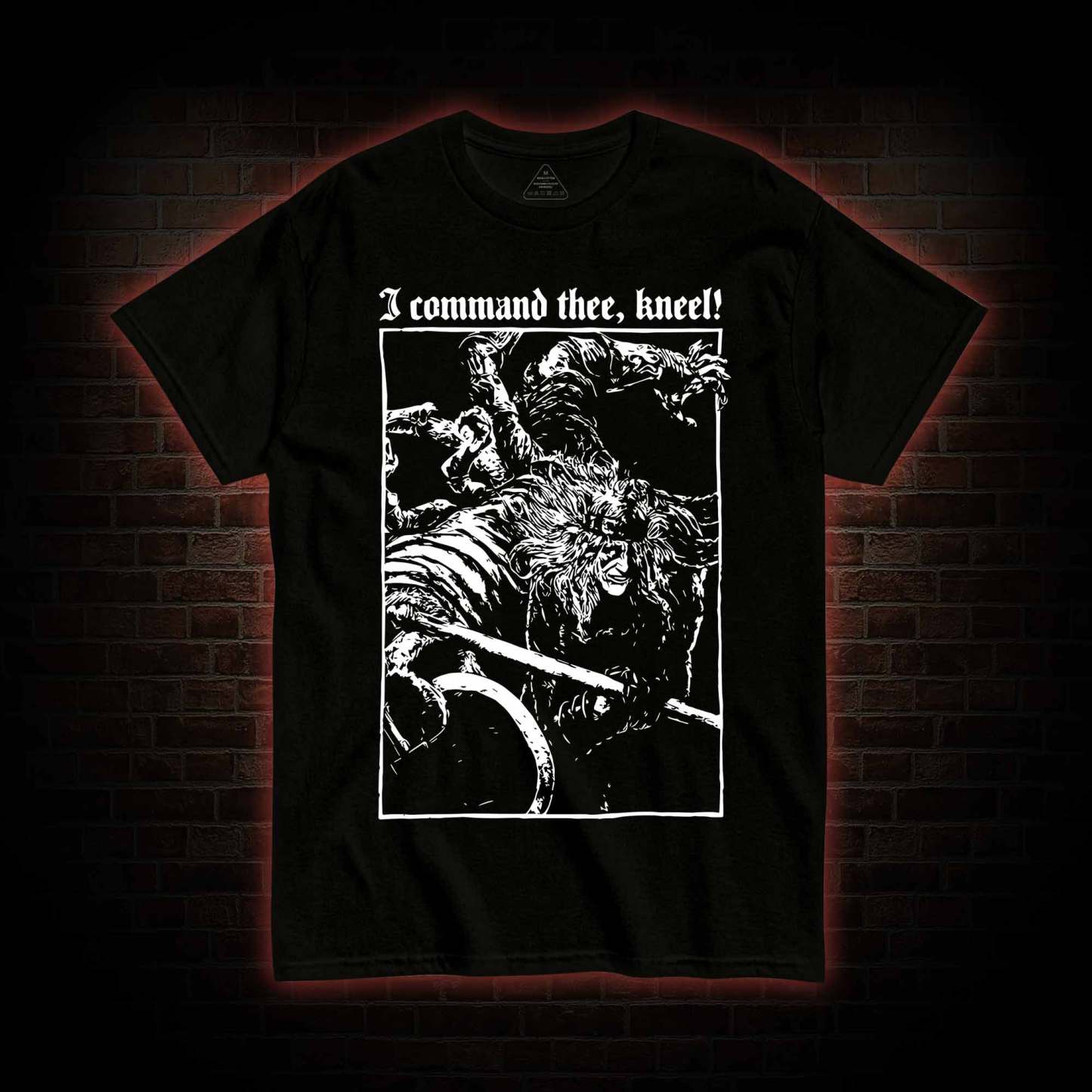 I Command Thee Kneel T-shirt