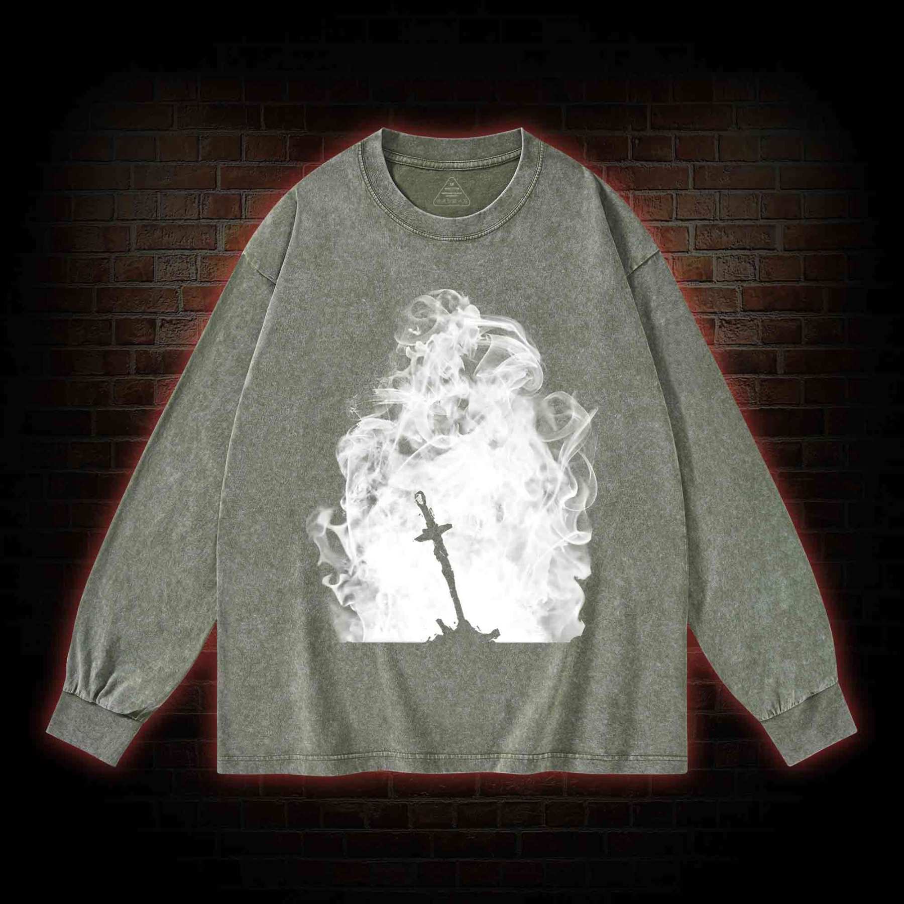 The First Flame Washed Long-Sleeve T-shirt