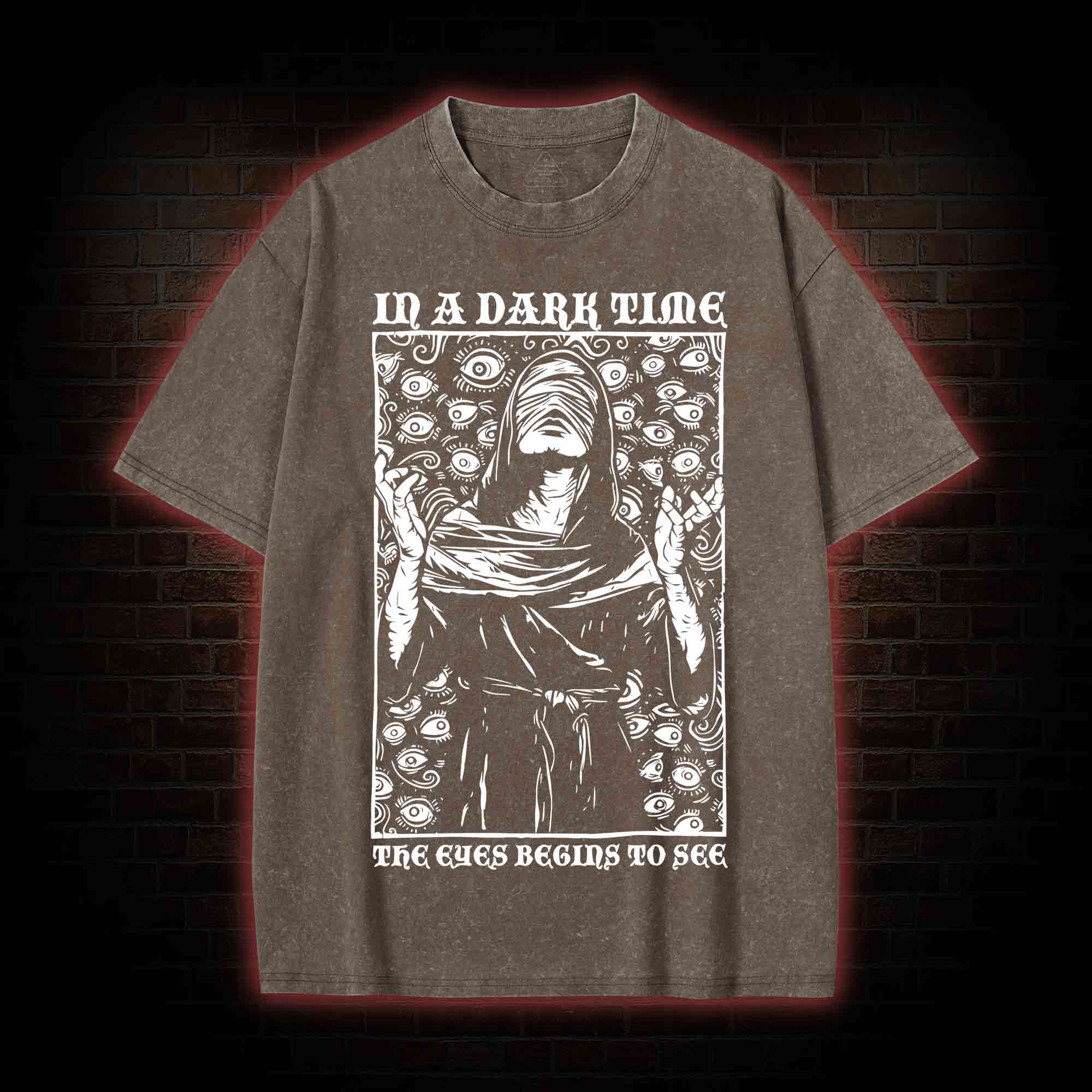 The Eye Begins To See Washed T-shirt