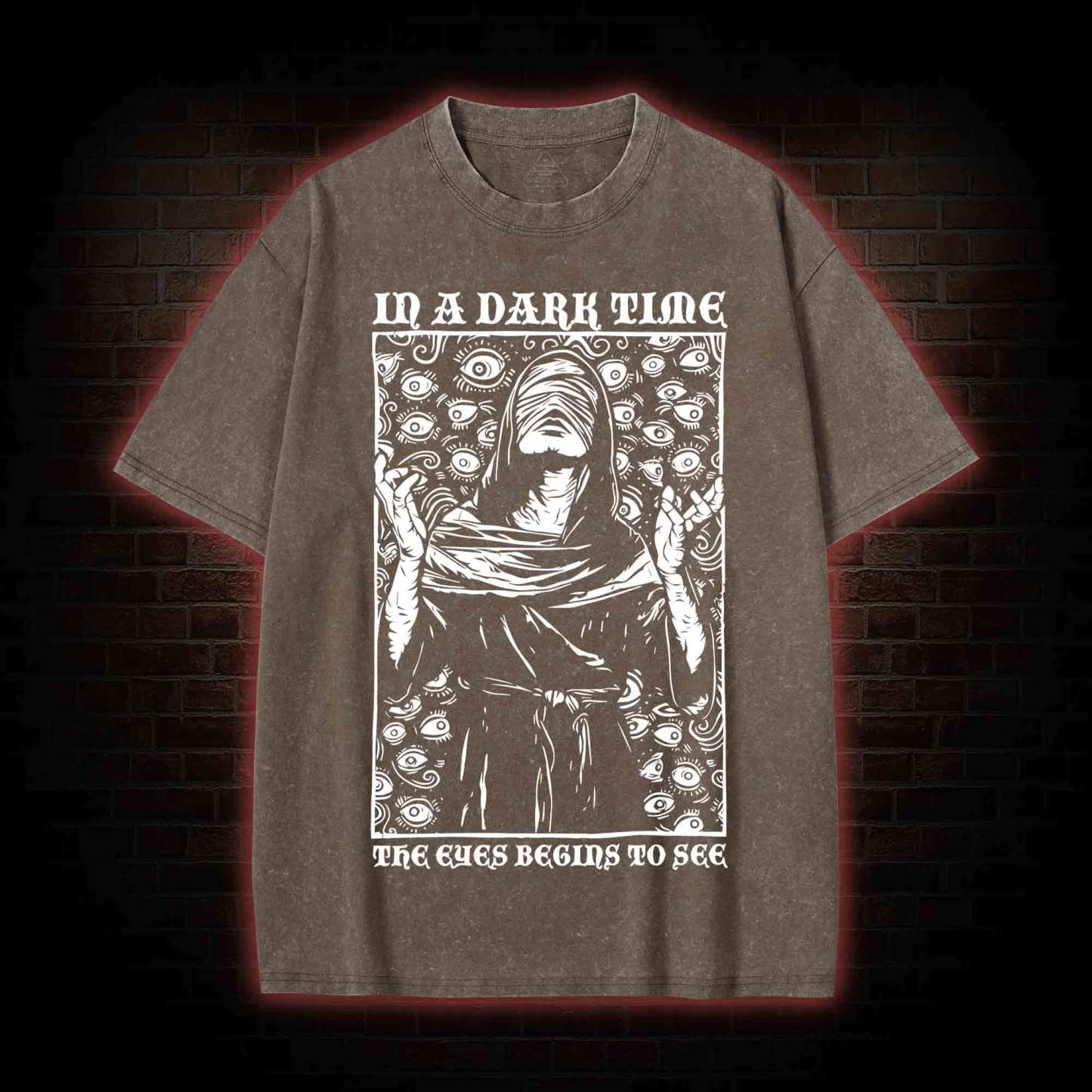 The Eye Begins To See Washed T-shirt