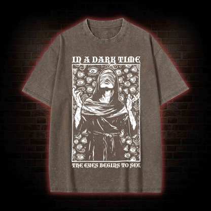 The Eye Begins To See Washed T-shirt