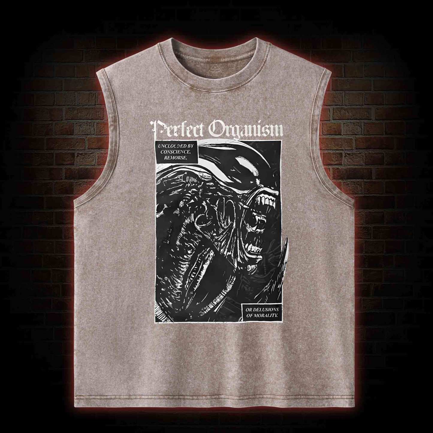 Alien Perfect Organism Washed Tank Top