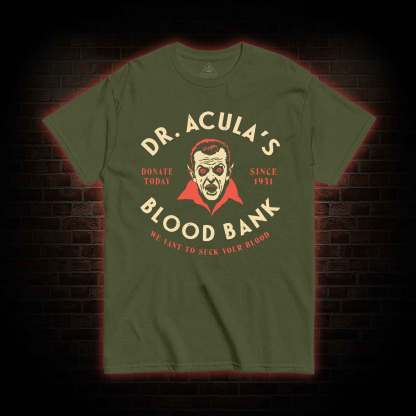Dracula's Blood Bank T-shirt