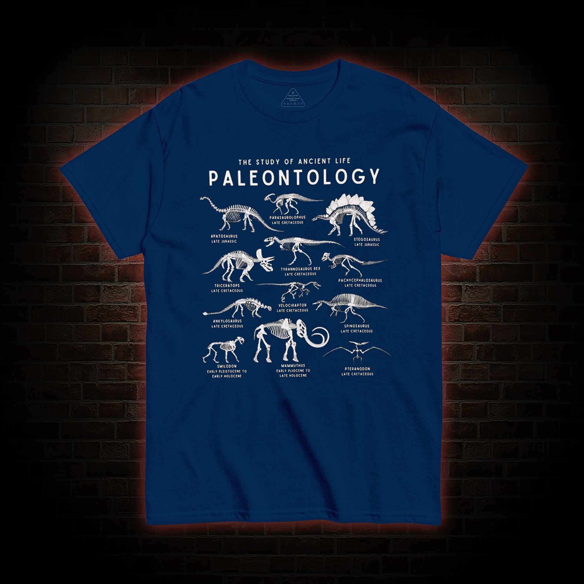 Dinosaur Species Skeleton T-Shirt 
