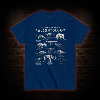 Dinosaur Species Skeleton T-Shirt 