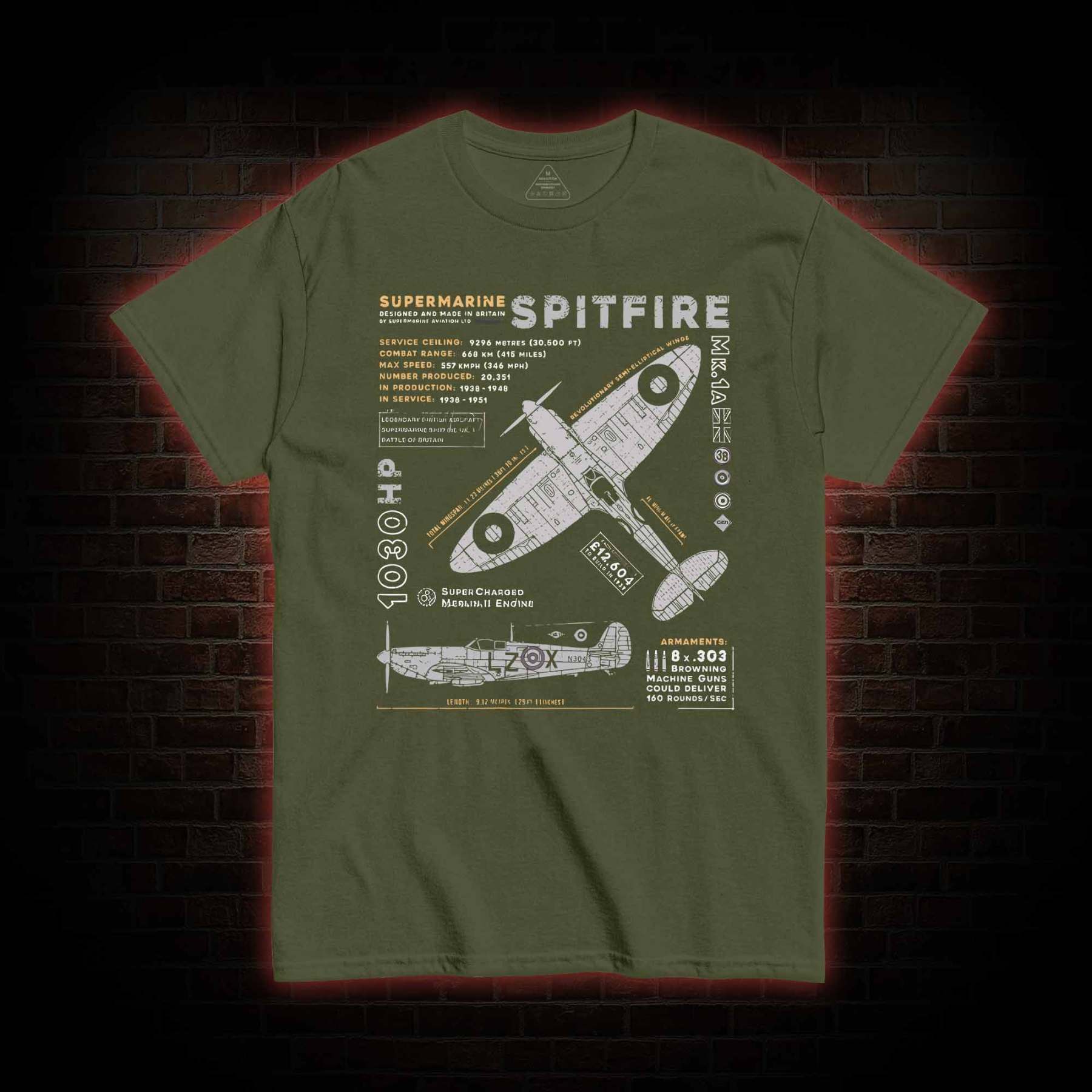 Royal Air Force Marlin Figher T-Shirt 