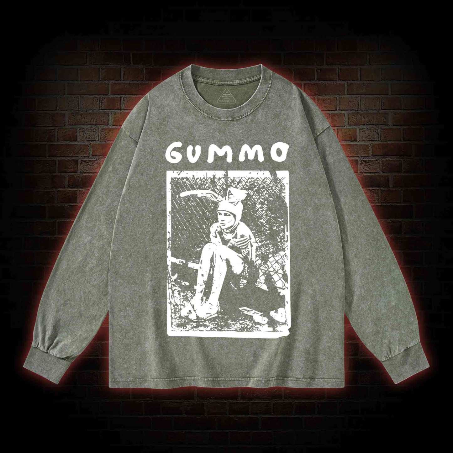 Gummo Washed Long-Sleeve T-shirt