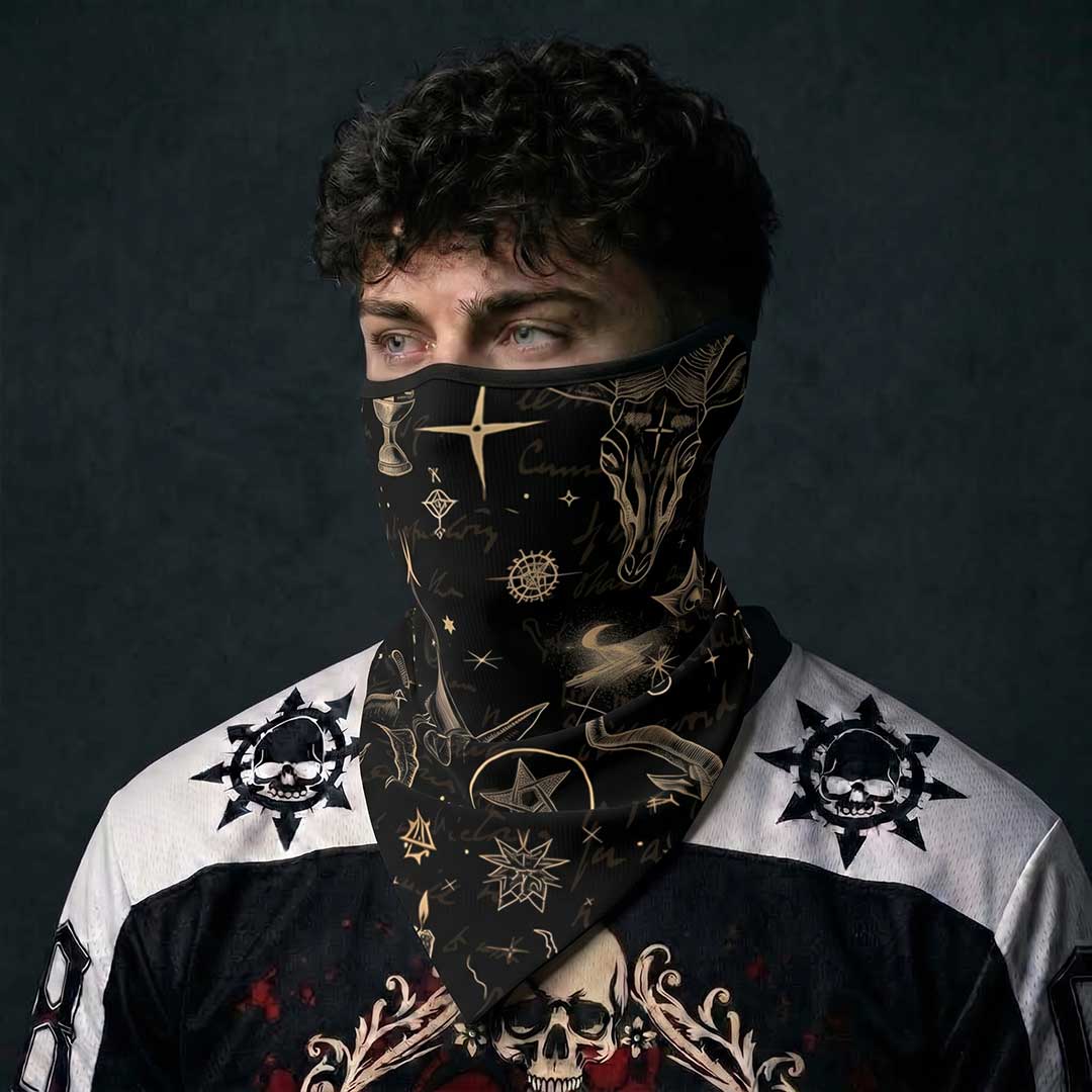 Grimoire Mesh Neck Gaiter