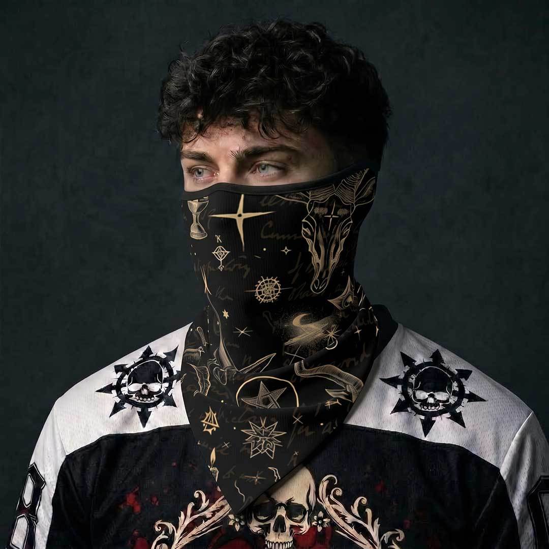 Grimoire Mesh Neck Gaiter