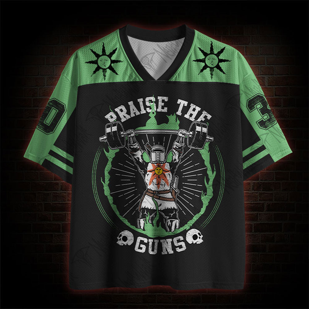 Praise The Guns Gym Mesh Jersey