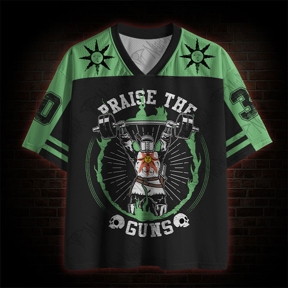 Praise The Guns Gym Mesh Jersey