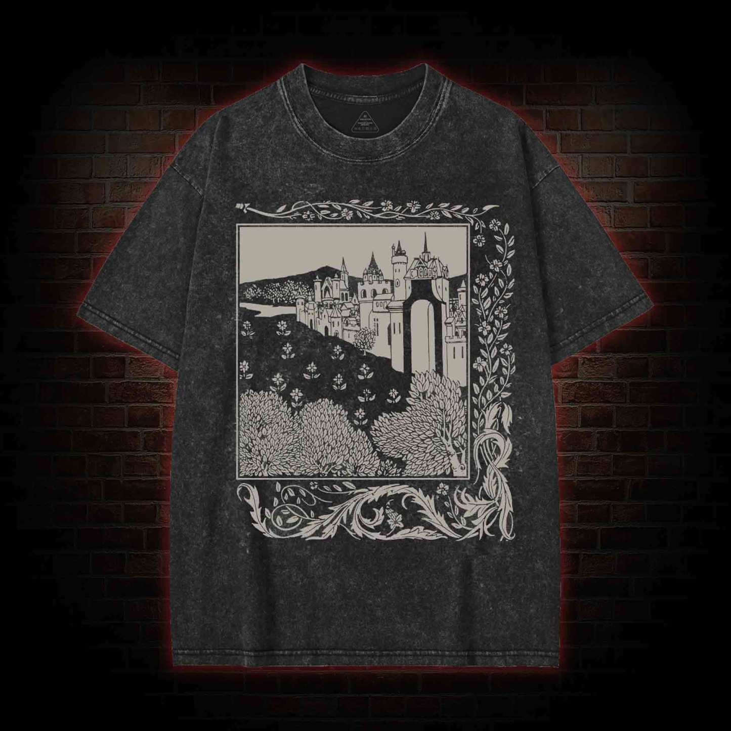 Medieval Castle Washed T-shirt