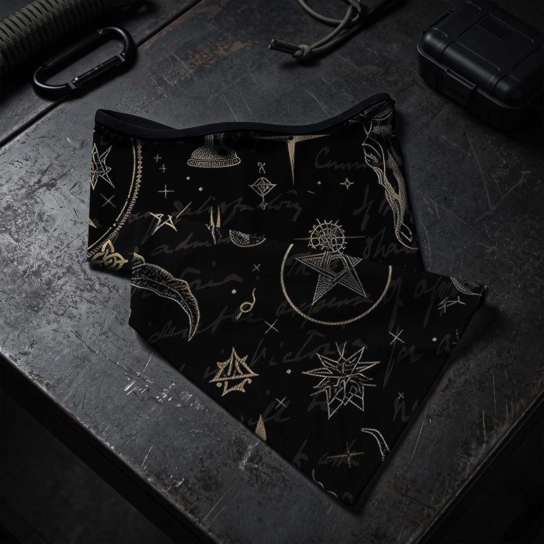 Grimoire Mesh Neck Gaiter