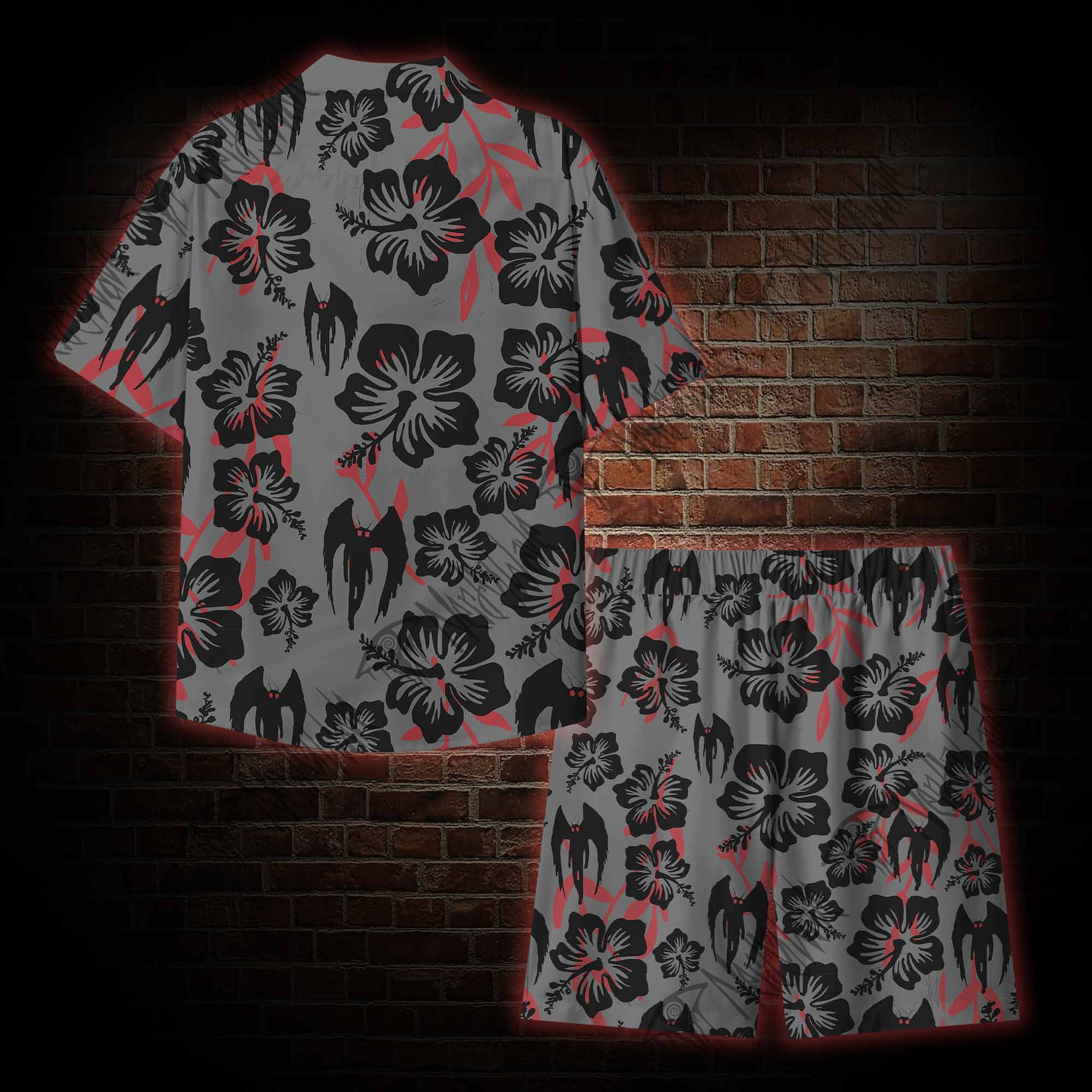 Mothman Graphic Resort Set