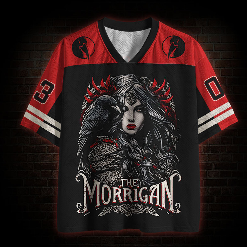 Life and Death were Both Under Her Wings Mesh Jersey