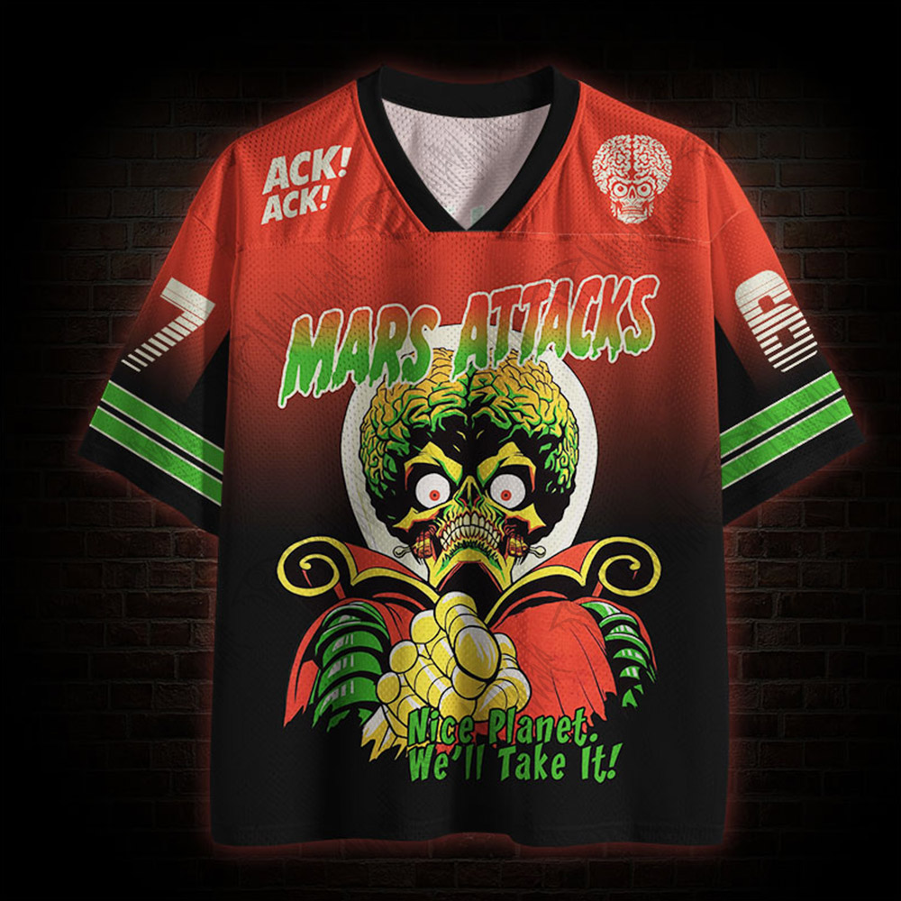 We Come in Peace Mesh Jersey