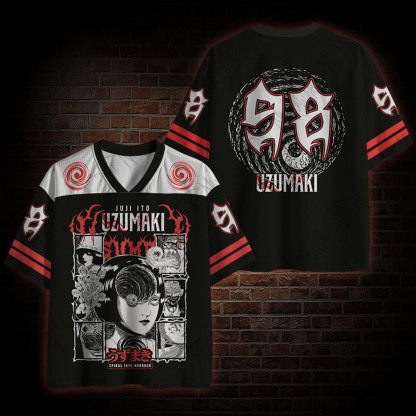 Spiral into Horror Mesh Jersey