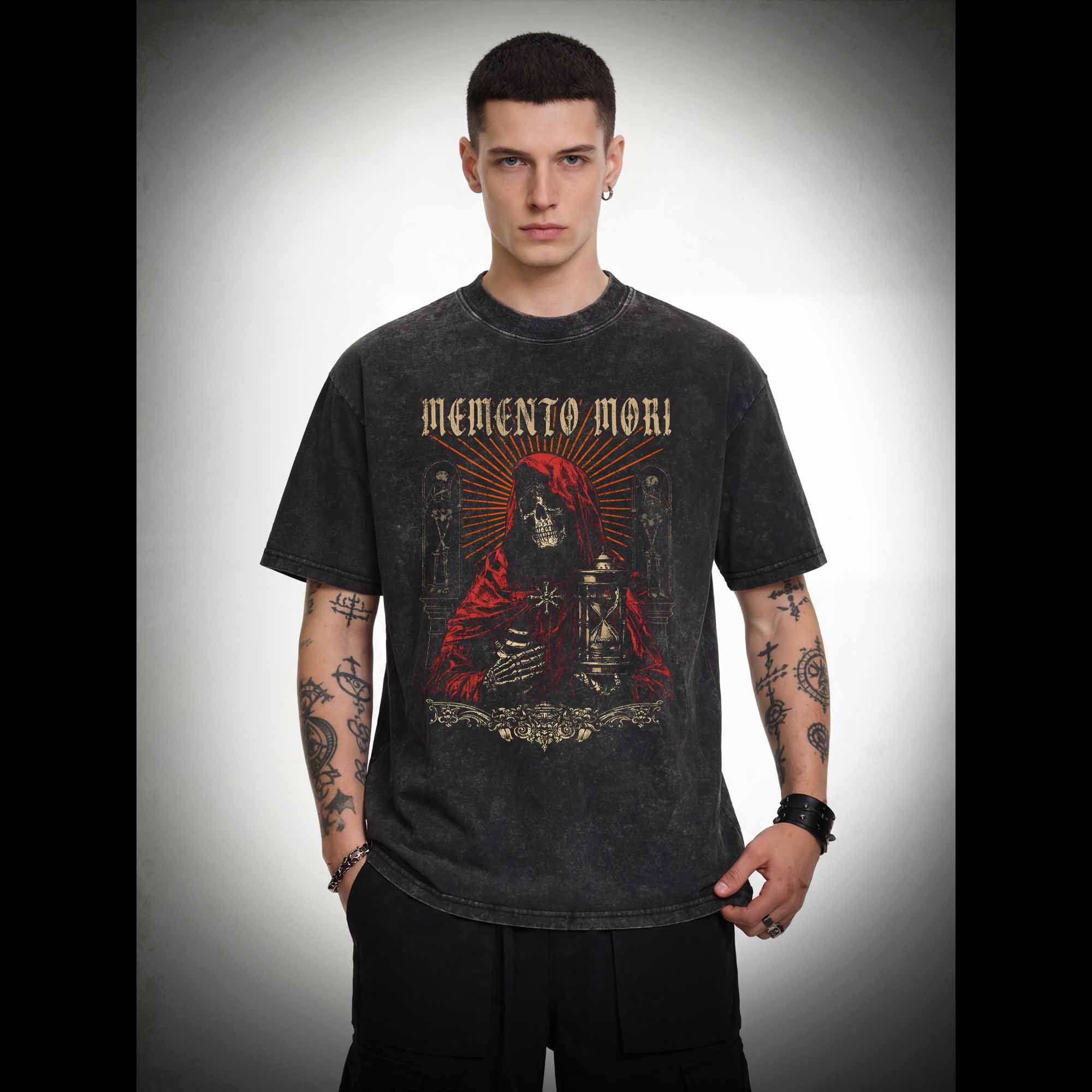Memento Mori Washed T-shirt