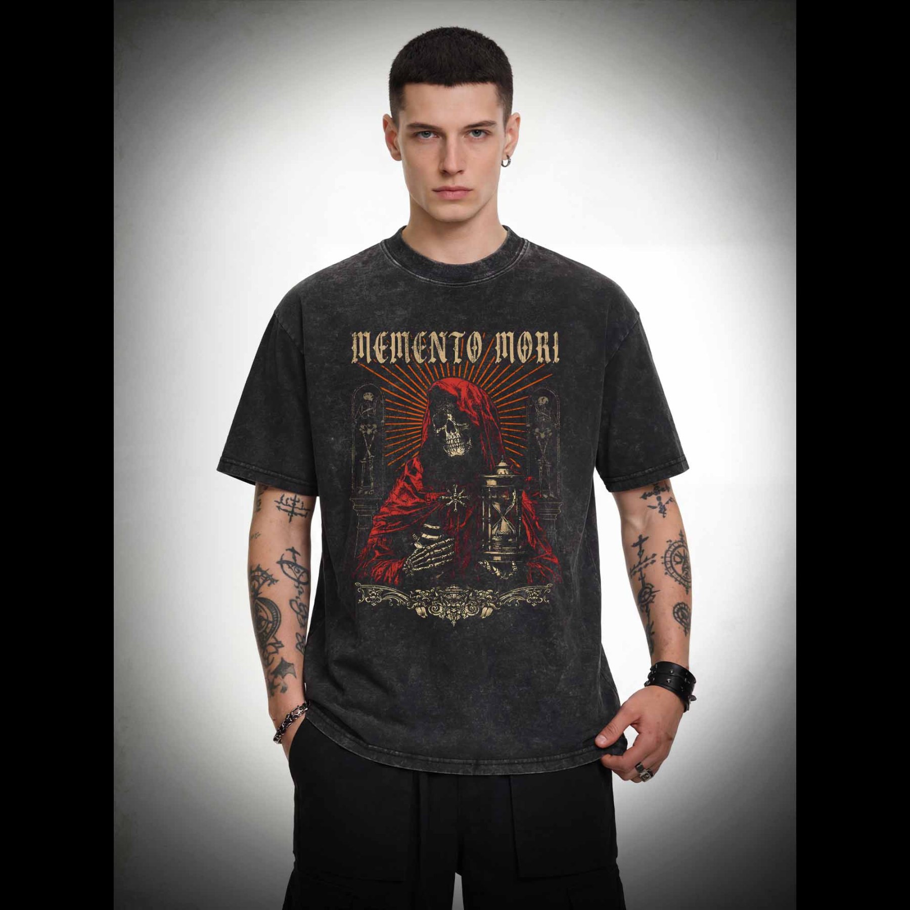 Memento Mori Washed T-shirt
