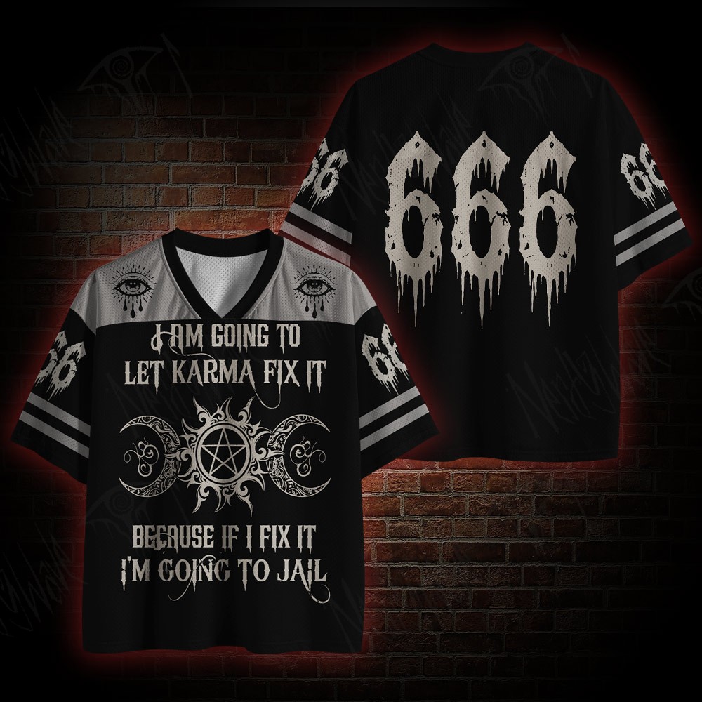 Let Karma Fix It Mesh Jersey