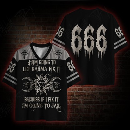 Let Karma Fix It Mesh Jersey