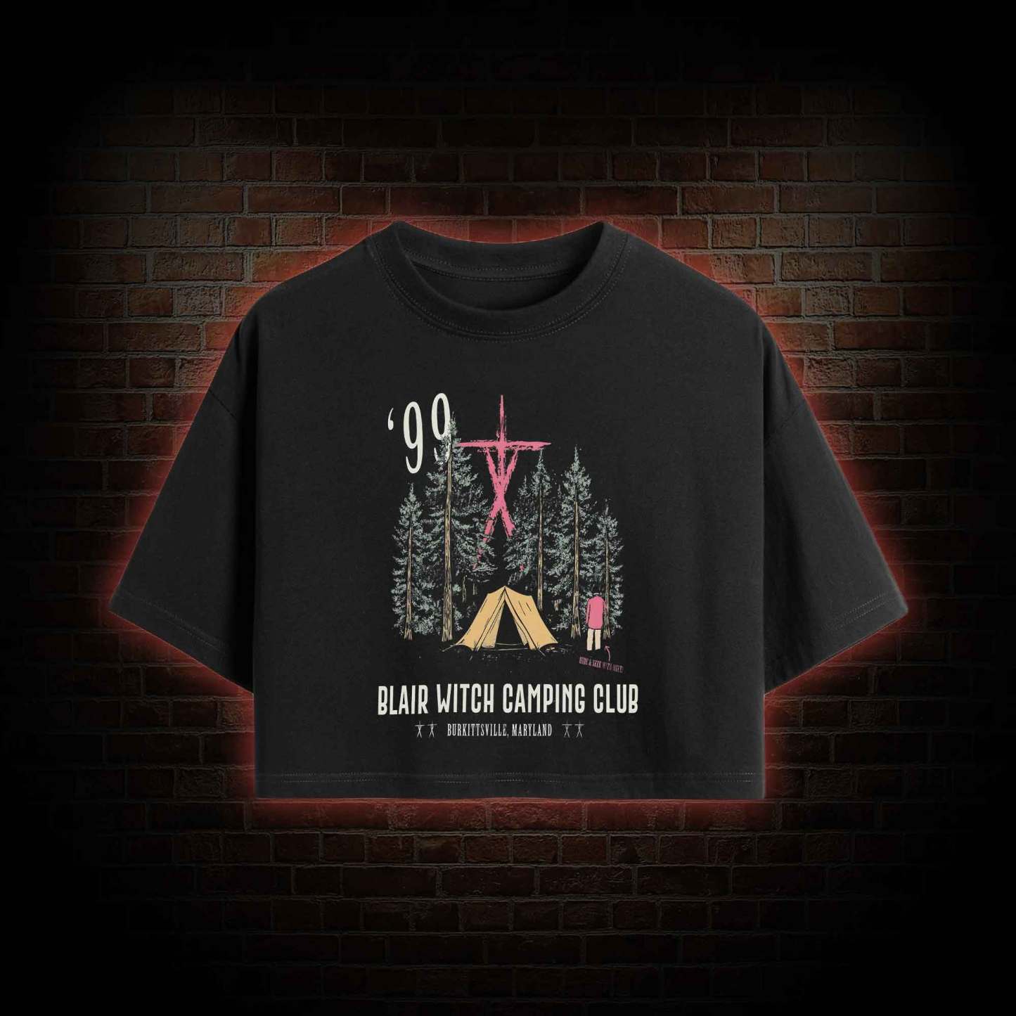 Witch Camping Crop Top