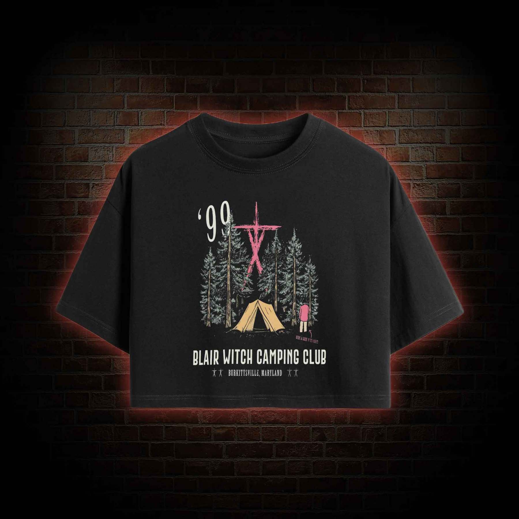 Witch Camping Crop Top