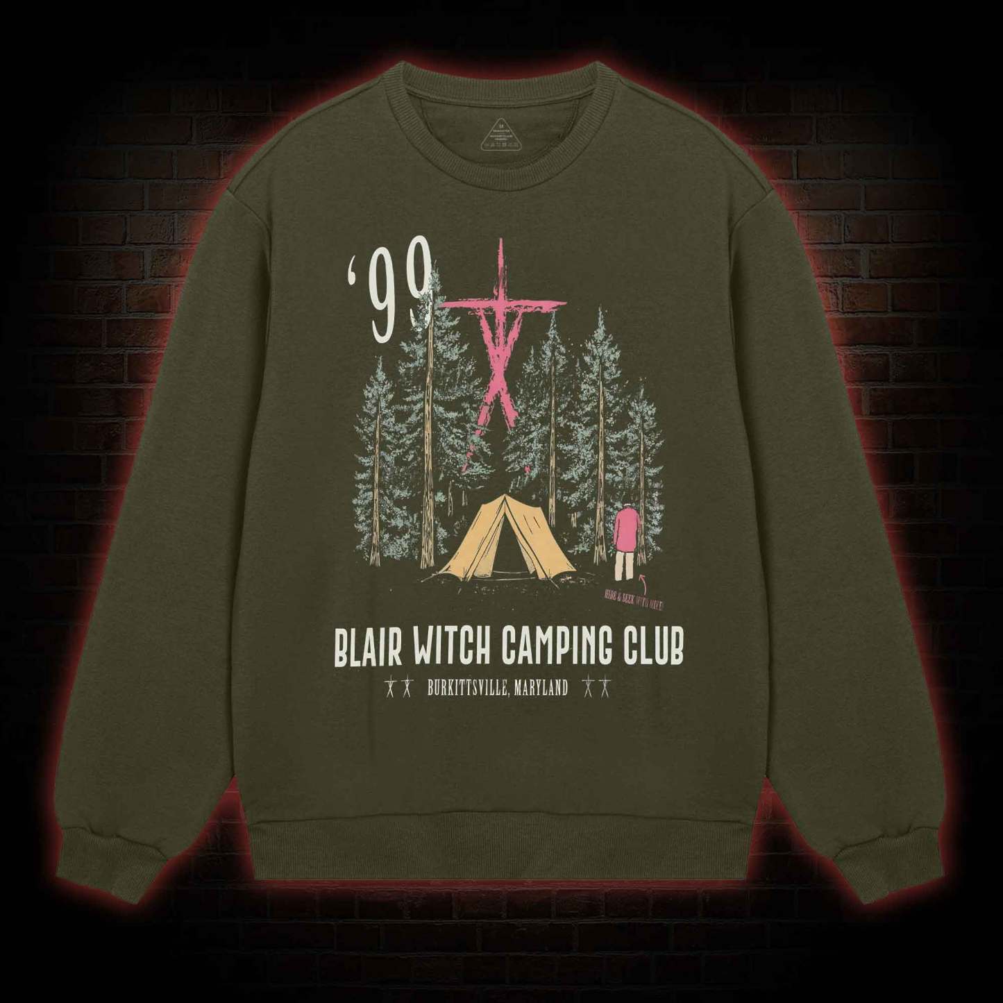 Witch Camping Sweatshirt