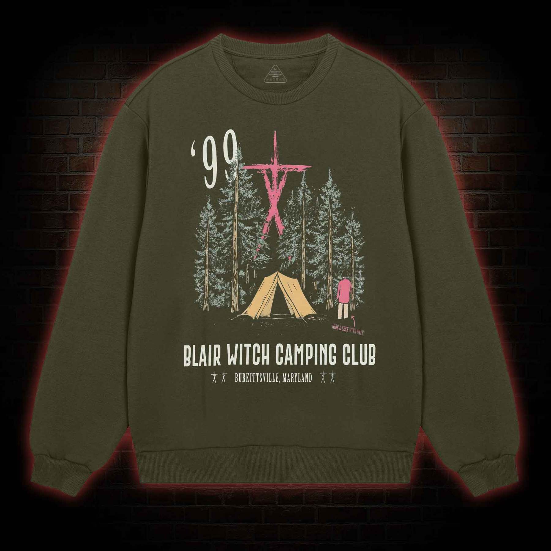 Witch Camping Sweatshirt