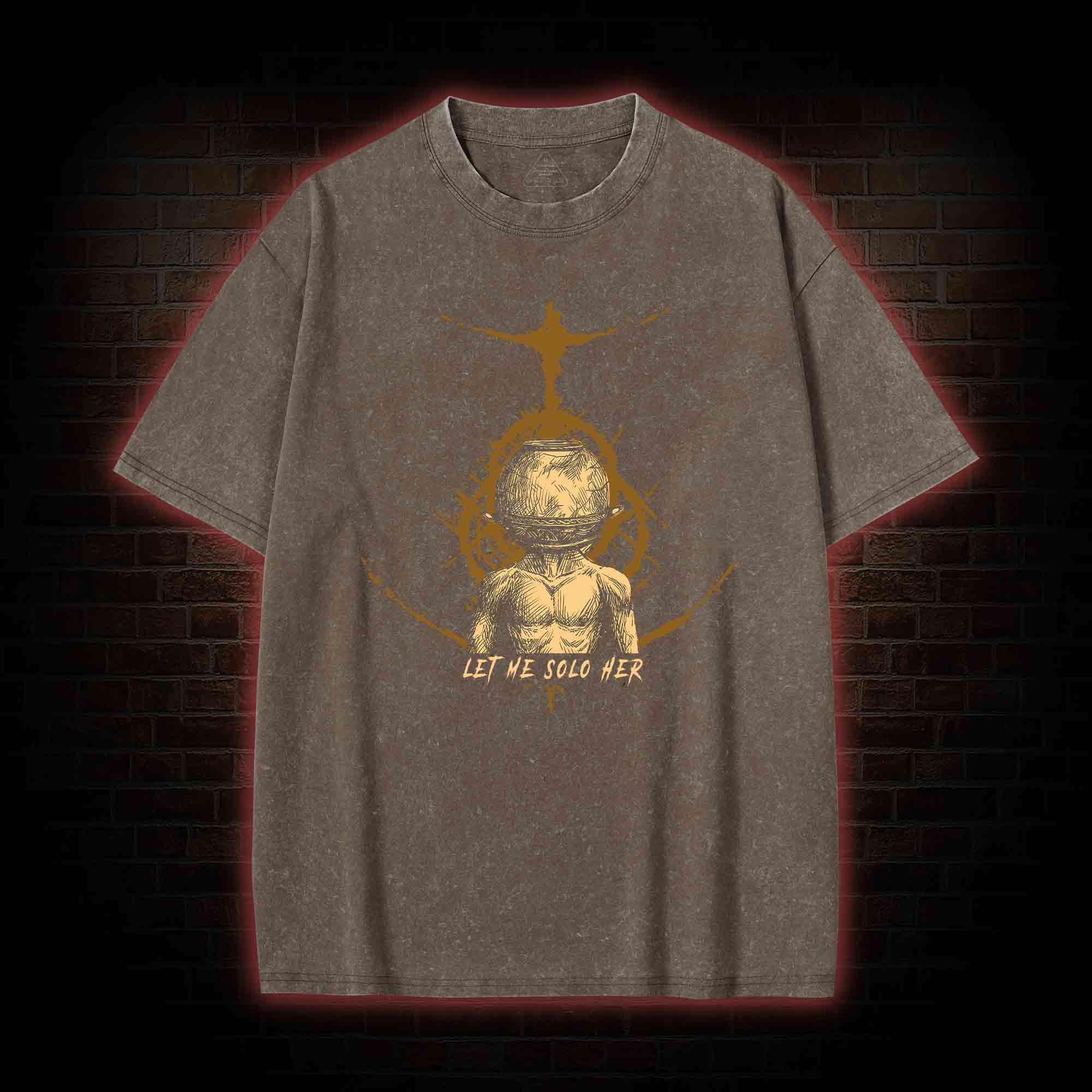 Let Me Solo Her Washed T-shirt