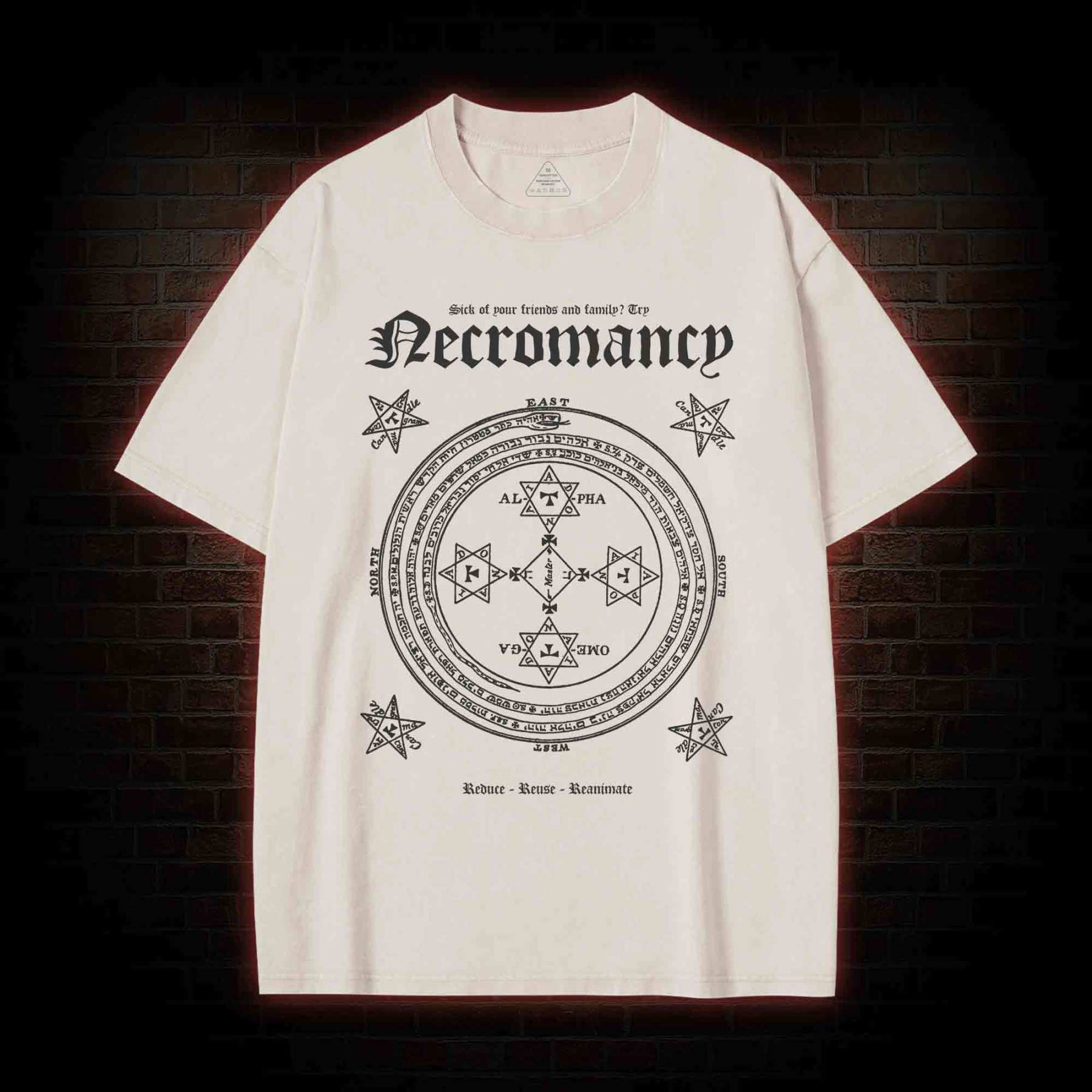 Necromancy Washed T-shirt