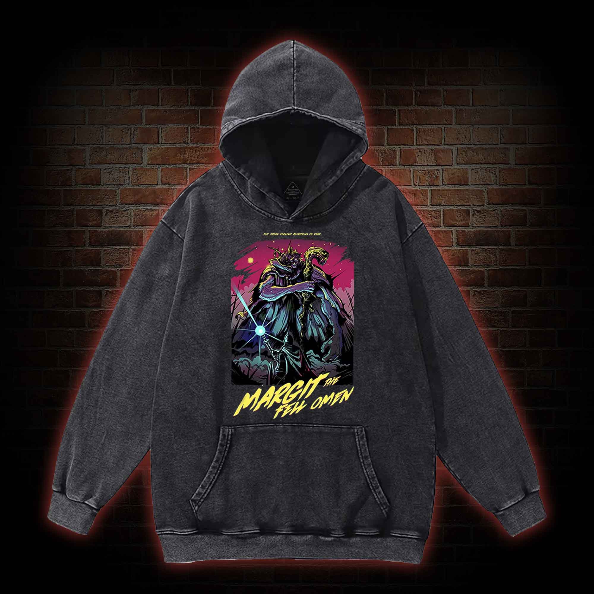 Put These Foolish Ambitions to Rest Washed Hoodie