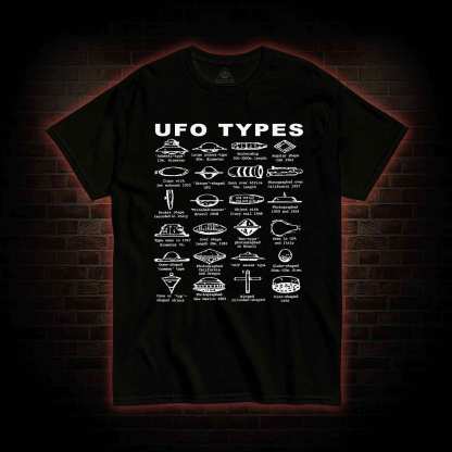 UFO Types T-shirt