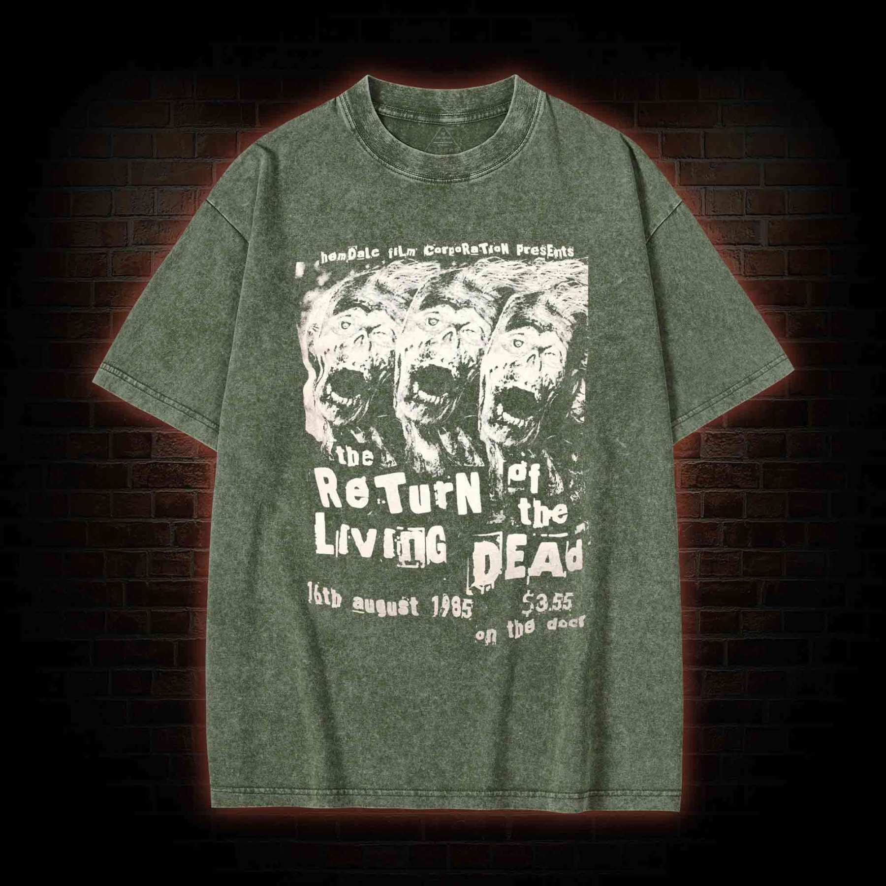 Send More Paramedics Washed T-shirt