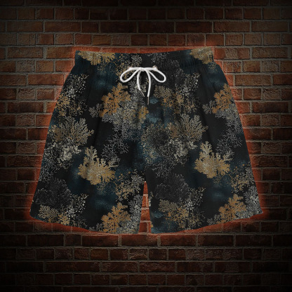 Overlooking the Dark Forest Mens Swim Trunks